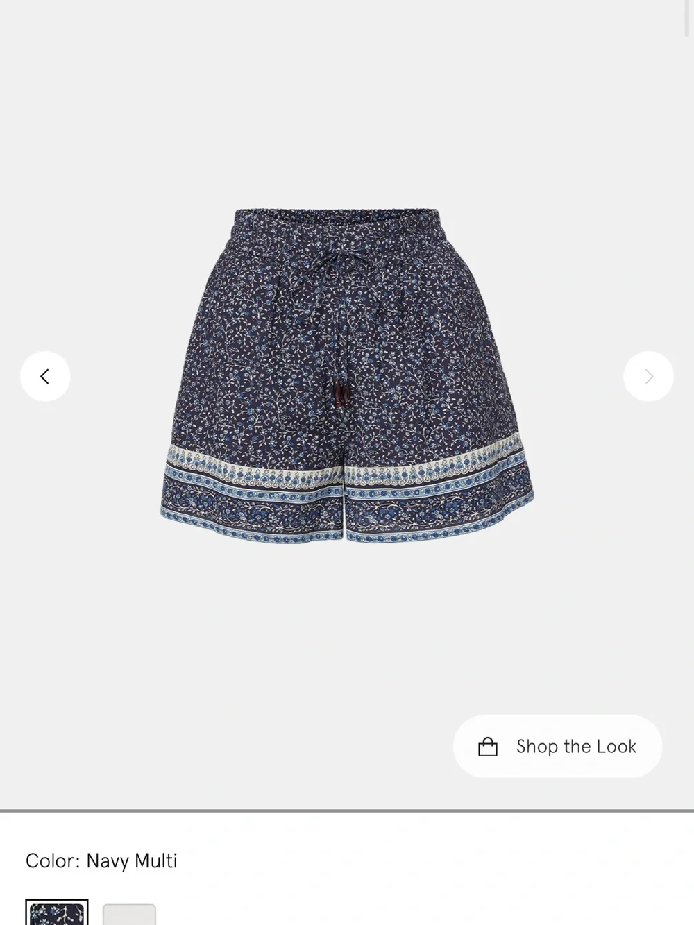 Veronica Beard Vilvaldi Floral Short